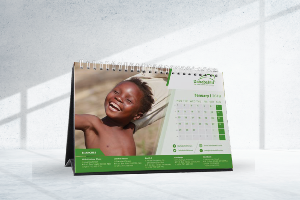 Desk Calendar &ndash; HANDY CREATIONS